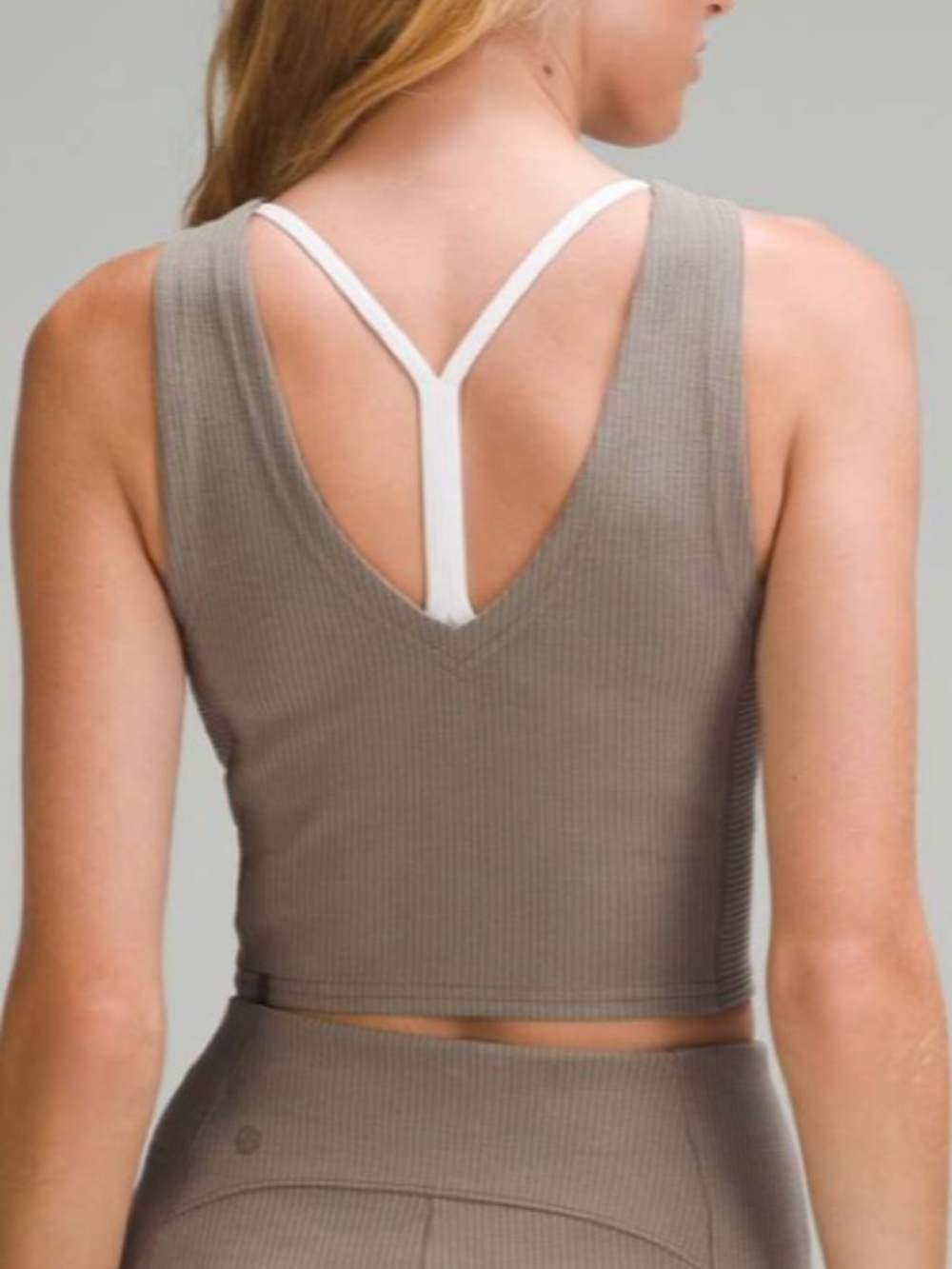 Lululemon Ribbed Softstreme Cropped Tank Top